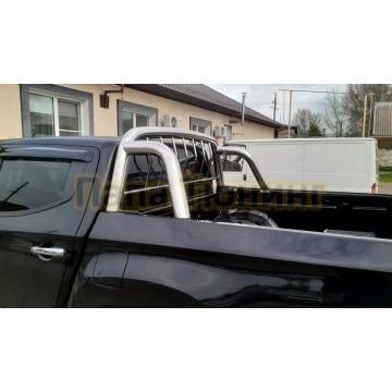 Защитные дуги d76/16 Папа Тюнинг для Mitsubishi L200 2015-2019