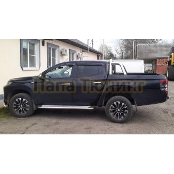 Защитные дуги d76/16 Папа Тюнинг для Mitsubishi L200 2015-2019