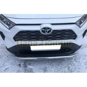 Защита переднего бампера короткая d60 для Toyota RAV4 2019-
