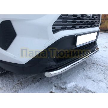 Защита переднего бампера короткая d60 для Toyota RAV4 2019-