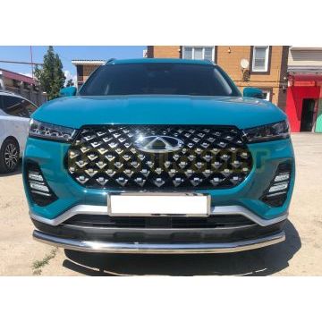 Защита переднего бампера  Папа Тюнинг d60 для XCITE X-Cross 7 2024-