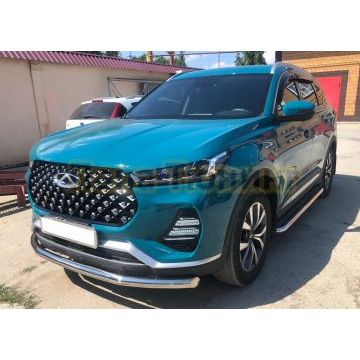 Защита переднего бампера  Папа Тюнинг d60 для XCITE X-Cross 7 2024-