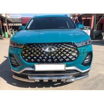 Защита переднего бампера G Папа Тюнинг d60/60 для XCITE X-Cross 7 2024-