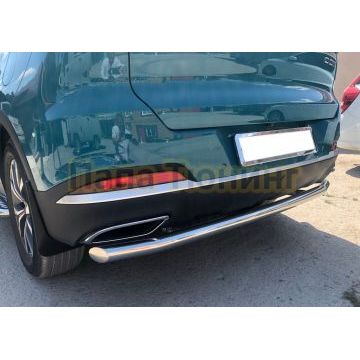 Защита заднего бампера Папа Тюнинг d60 для XCITE X-Cross 7 2024-