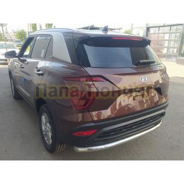 Защита заднего бампера d60 Папа Тюнинг для Hyundai Creta 2021-