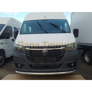 Защита переднего бампера d60 Папа Тюнинг для ГАЗель Next NN 2021-