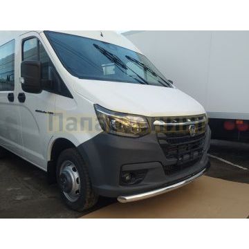 Защита переднего бампера d60 Папа Тюнинг для ГАЗель Next NN 2021-