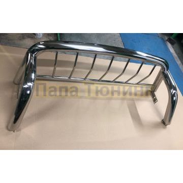 Защитные дуги d76/16 Папа Тюнинг для Mitsubishi L200 2014-2015