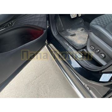 Защита штатного порога труба d60 Папа Тюнингдля Exeed TXL 2021-