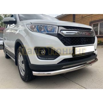Защита переднего бампера d60 Папа Тюнинг для Lifan Myway 2017-