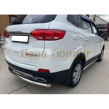 Защита заднего бампера d60 Папа Тюнинг для Lifan Myway 2017-