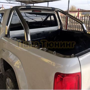 Уголки под тент на борта кузова Папа Тюнинг для Volkswagen Amarok 2016-