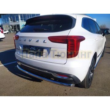 Защита заднего бампера d60 Папа Тюнинг для Haval Jolion 2021-