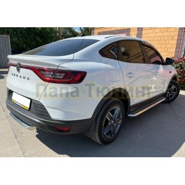 Защита заднего бампера d60 для Renault Arkana 2019-