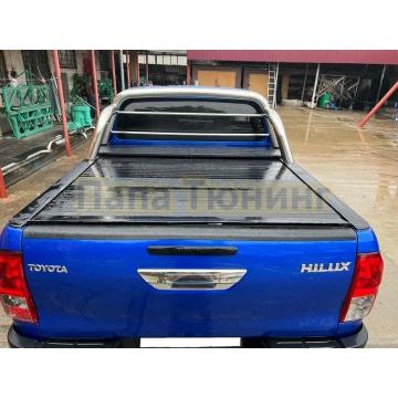 Защитная дуга на крышку «ролетта» Папа Тюнинг d76/20 для Toyota Hilux 2021-