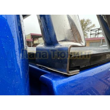 Защитная дуга на крышку «ролетта» Папа Тюнинг d76/20 для Toyota Hilux 2021-