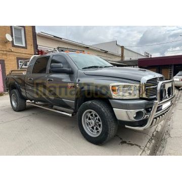 Пороги с проступью Папа Тюнинг d76 для DODGE RAM 2500 Mega Cab 2004-2010