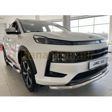 Защита переднего бампера d60 для JAC JS6 2022-