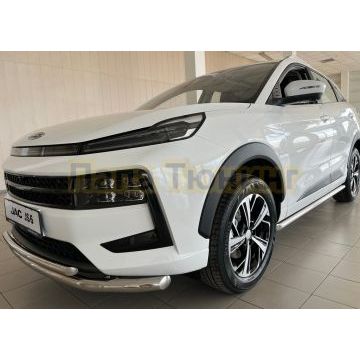 Защита штатного порога труба d53 для JAC JS6 2022-