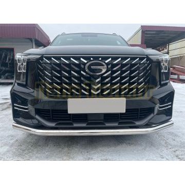 Защита переднего бампера Папа Тюнинг для GAC GS8 2023-