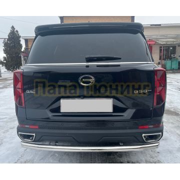 Защита заднего бампера Папа Тюнинг для GAC GS8 2023-