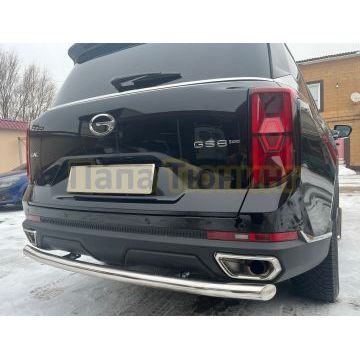 Защита заднего бампера Папа Тюнинг для GAC GS8 2023-