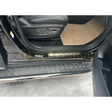 Пороги с накладным листом Папа Тюнинг для GAC GS8 2023-