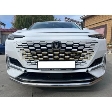 Защита переднего бампера Папа Тюнинг d60 для CHANGAN UNI-K 2022-