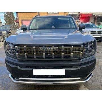 Защита переднего бампера Папа Тюнинг d60 Haval H3 2024-