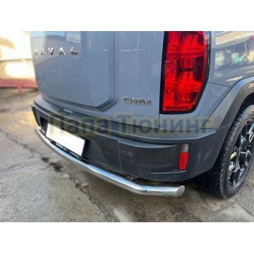 Защита заднего бампера Папа Тюнинг d60 для Haval H3 2024-