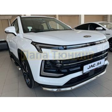 Защита переднего бампера Папа Тюнинг d60 для Jac JS4 2022-