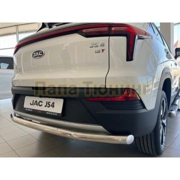 Защита заднего бампера Папа Тюнинг d60 для Jac JS4 2022-