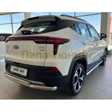 Защита штатного порога труба Папа Тюнинг d53 для Jac JS4 2022-