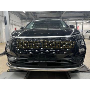 Защита переднего бампера d60 Папа Тюнинг для Omoda C5 2022-