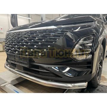 Защита переднего бампера d60 Папа Тюнинг для Omoda C5 2022-