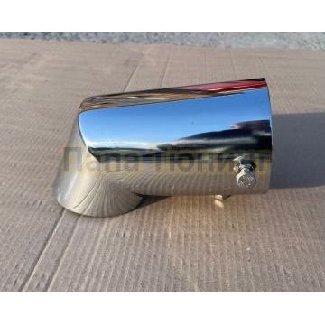 Насадка на глушитель d102 Папа Тюнинг для Toyota Land Cruiser 200 2015-2018