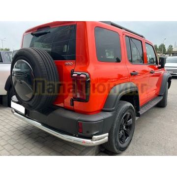Защита заднего бампера угловая большая двойная d76/42 для Tank 300 2023-