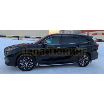 Пороги Rival Premium для Toyota Highlander 2020-