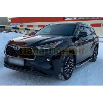 Пороги Rival Premium для Toyota Highlander 2020-