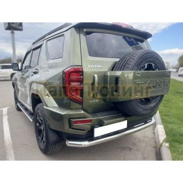 Защита заднего бампера Папа Тюнинг d76 для TANK 400 2023-