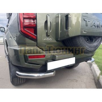 Защита заднего бампера угловая Папа Тюнинг d76 для TANK 400 2023-