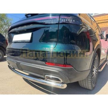 Защита заднего бампера Папа Тюнинг d60 для CHERY Tiggo 9 2024-