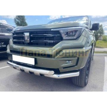 Защита переднего бампера G Папа Тюнинг d76 для TANK 400 2023-