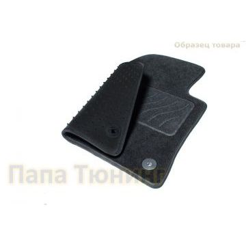 Коврики салона Lux текстильные Seintex чёрные для Hyundai Elantra Tagaz 2002-2010