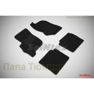 Коврики салона Lux текстильные Seintex чёрные для Hyundai Elantra Tagaz 2002-2010