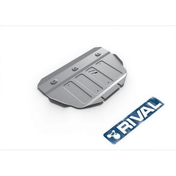 Защита картера алюминий 4 мм RIVAL для Hyundai Equus, V - 3.8 2009-2013/Hyundai Equus, V - 3.8 2013-2017/Hyundai Genesis Coupe, V - 2.0Т 2009-2014/Kia Quoris, V - 3.8 2012-2015/Kia Quoris, V - 3.8 2015-