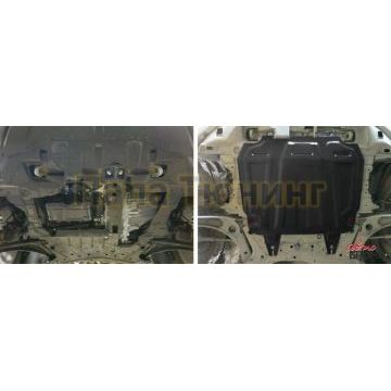 Защита картера + КПП сталь 2 мм АвтоБРОНЯ для Citroen C4 Aircross, V - 1.6; 2.0; Увеличенная 2012-2016/Citroen C-Crosser, V - 2.2d; 2.4; Увеличенная 2007-2013/Mitsubishi ASX, V - все; Увеличенная 2010-2015/Mitsubishi ASX, V - все; Увеличенная 2017-2019/Mitsubishi ASX, V - все; Увеличенная 2019-/Mitsubishi Lancer X, V - 1.5; 1.8; 2.0; Увеличенная 2007-2016/Mitsubishi Outlander XL, V - 2.0; 2.4; Увеличенная 2007-2012/Peugeot 4007, V - 2.0; 2.4; Увеличенная 2007-2012/Peugeot 4008, V - 2.0; Увеличенная 2012-2015