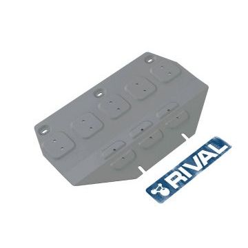 Защита картера алюминий 4 мм Rival для Genesis G80; V - 2.0; полный привод; Часть 1 2017-/Genesis G90; V - 3.3; полный привод; Часть 1 2018-/Genesis G90; V - 3.3; полный привод; Часть 1 2016-2019/Hyundai Genesis, V - 3.0; 3.8; полный привод; Часть 1 2014-2017