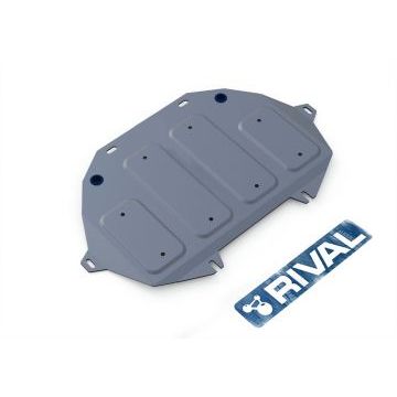 Защита картера алюминий 4 мм Rival для Genesis G80; V - 2.0; полный привод; Часть 2 2017-/Genesis G90; V - 3.3; полный привод; Часть 2 2018-/Genesis G90; V - 3.3; полный привод; Часть 2 2016-2019/Hyundai Genesis, V - 3.0; 3.8; полный привод; Часть 2 2014-2017