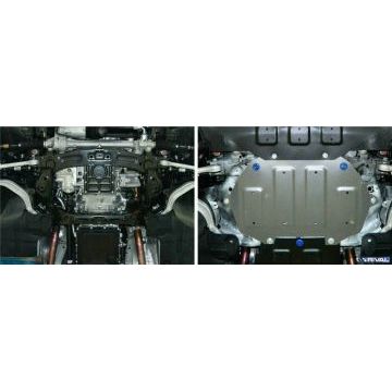 Защита картера алюминий 4 мм Rival для Genesis G80; V - 2.0; полный привод; Часть 2 2017-/Genesis G90; V - 3.3; полный привод; Часть 2 2018-/Genesis G90; V - 3.3; полный привод; Часть 2 2016-2019/Hyundai Genesis, V - 3.0; 3.8; полный привод; Часть 2 2014-2017